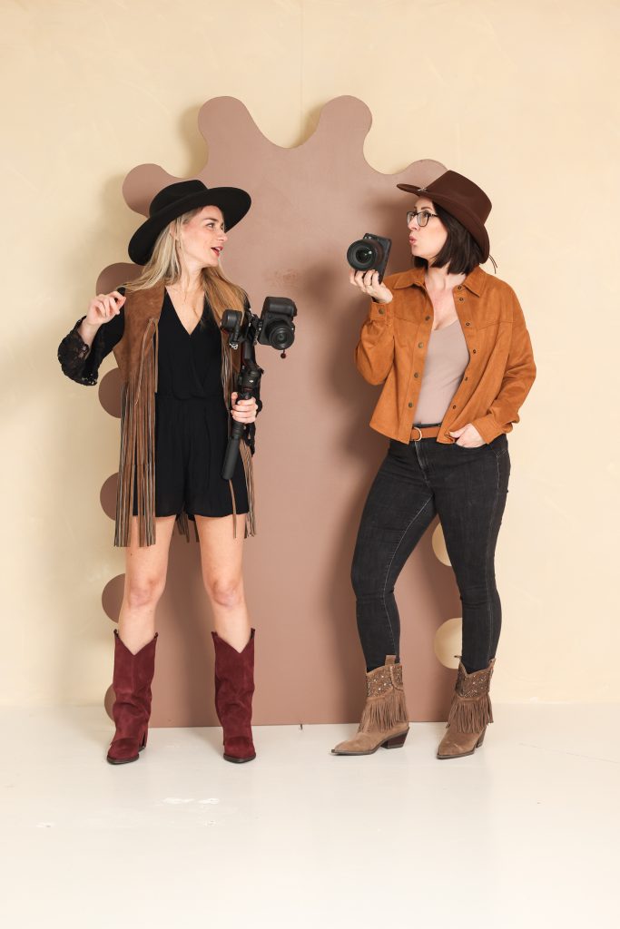 content plannen in januari, als je als cowboy op de foto wilt